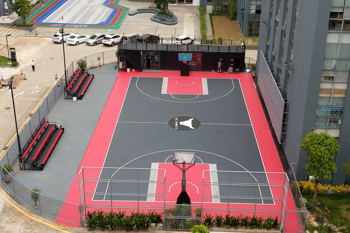 V5元征工業(yè)園區(qū)籃球場