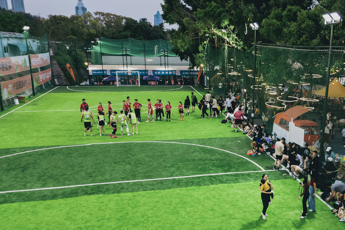 五人標(biāo)準(zhǔn)足球場(chǎng)