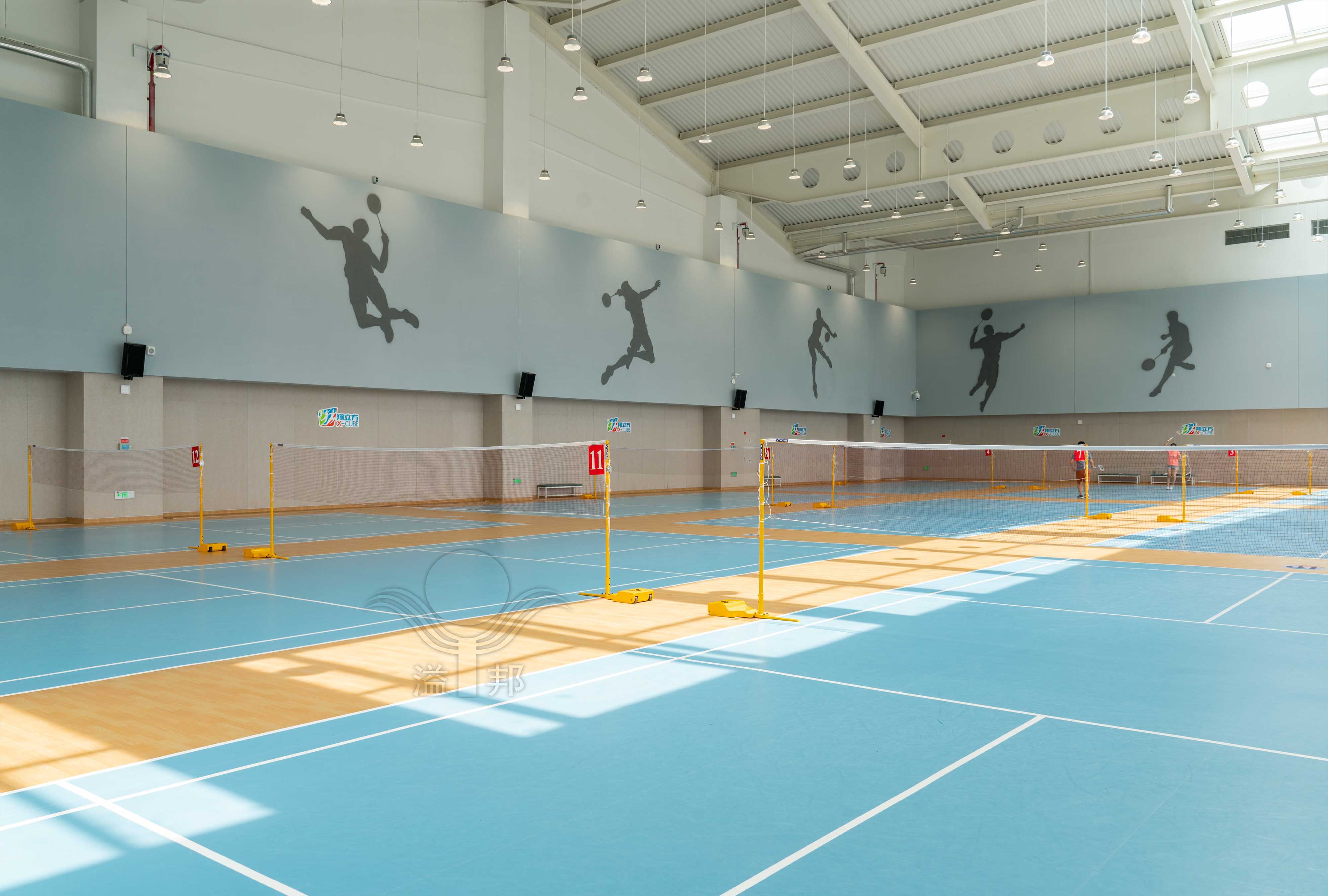 羽毛球館建設