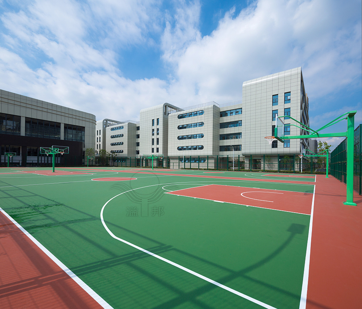 塑膠籃球場建設(shè) 塑膠籃球場建設(shè)