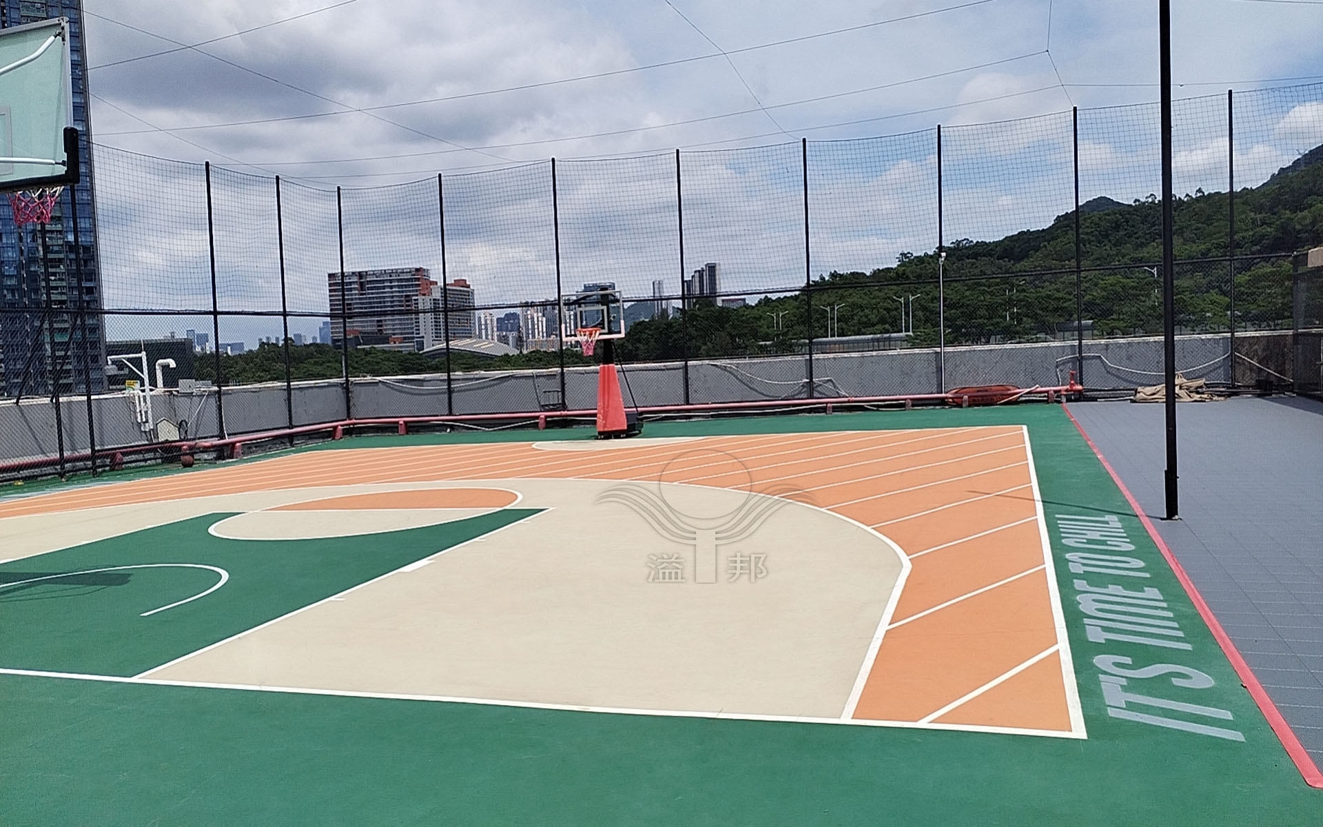籃球場施工 籃球場施工
