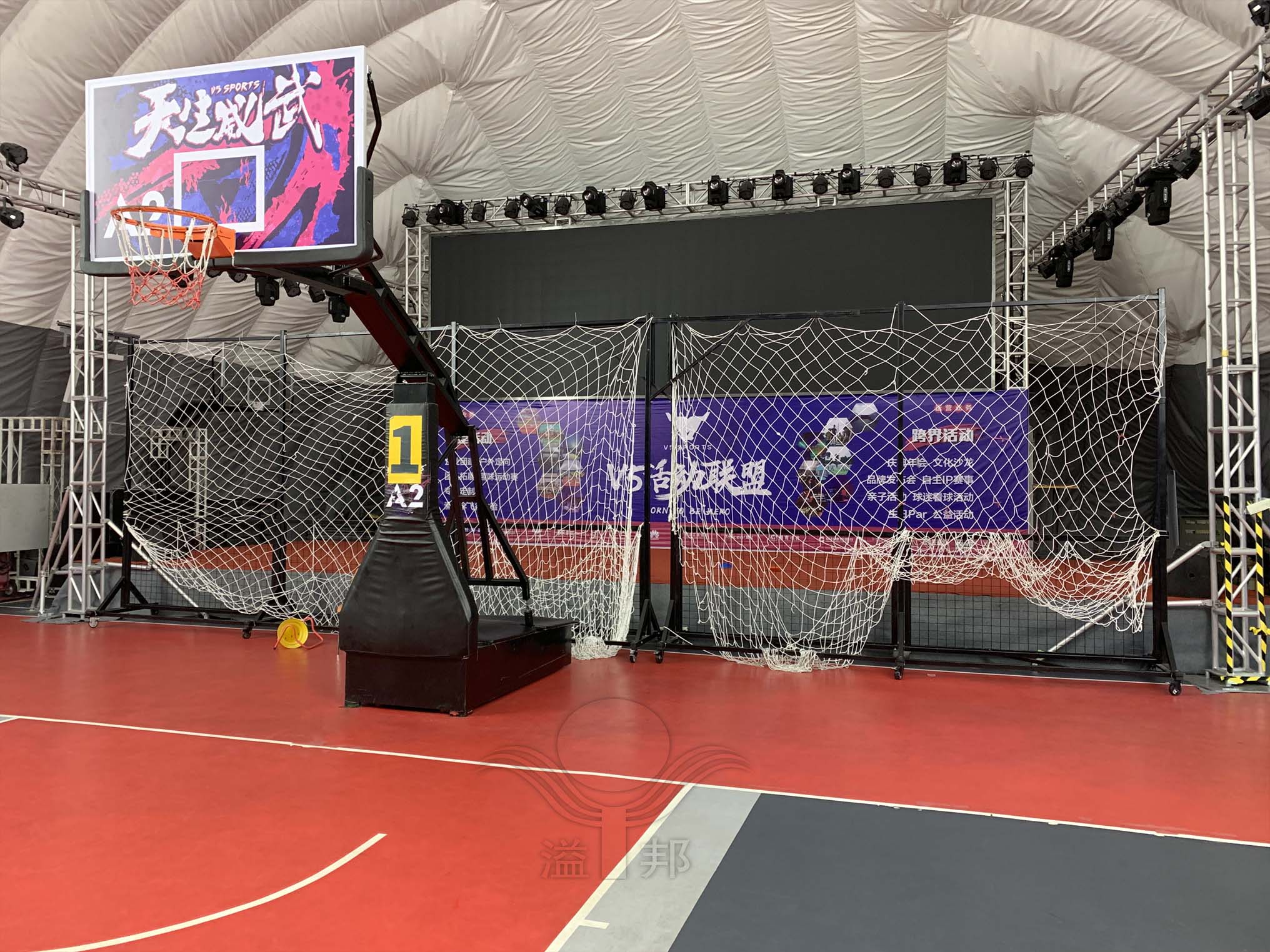 氣膜籃球場 氣膜籃球場